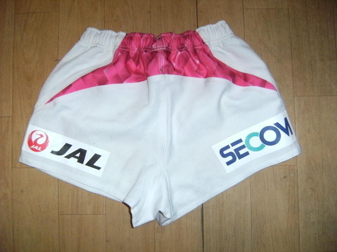 非売品★JAL 日本航空 セコム カンタベリー 選手用 競技用 ラグビー パンツ