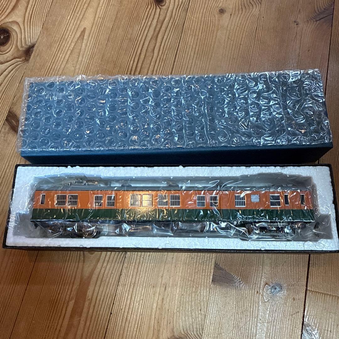 【ENDO エンドウ】HOゲージ クモニ83 湘南色 真鍮製 国鉄電車 箱付