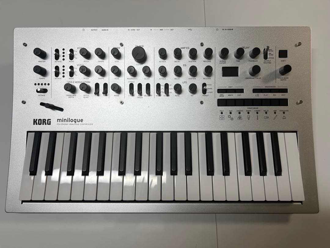 【最終値下げ】KORG minilogue (アナログシンセサイザー)