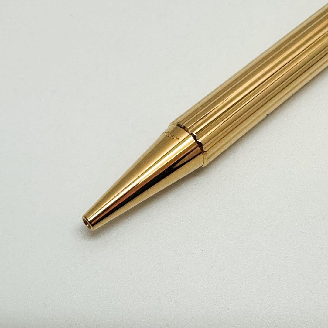 未使用 カルティエ マスト ボールペン ゴールド