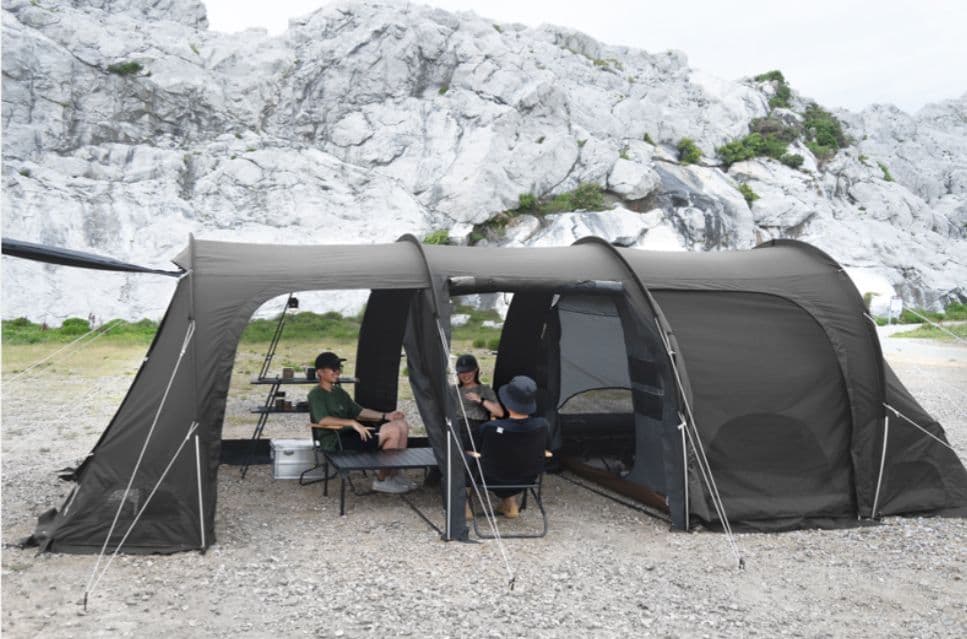 DOD カマボコテント3M ブラック