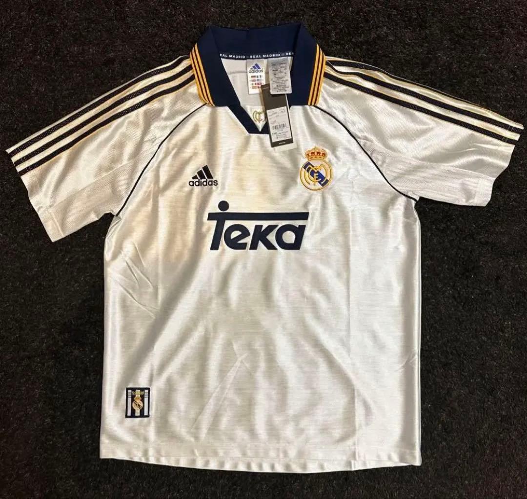 正規品99/00 レアルマドリー　復刻　グティ　US規格:Mサイズ