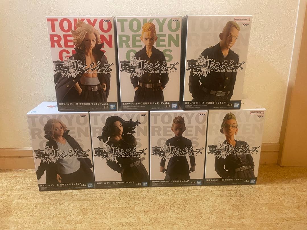 東京リベンジャーズ　フィギュア　12体　シュリンクあり　現物のみ