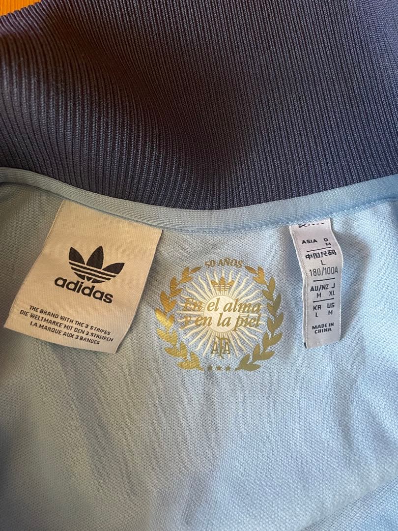 【美品】adidas アルゼンチン代表 セットアップ トラックジャケット