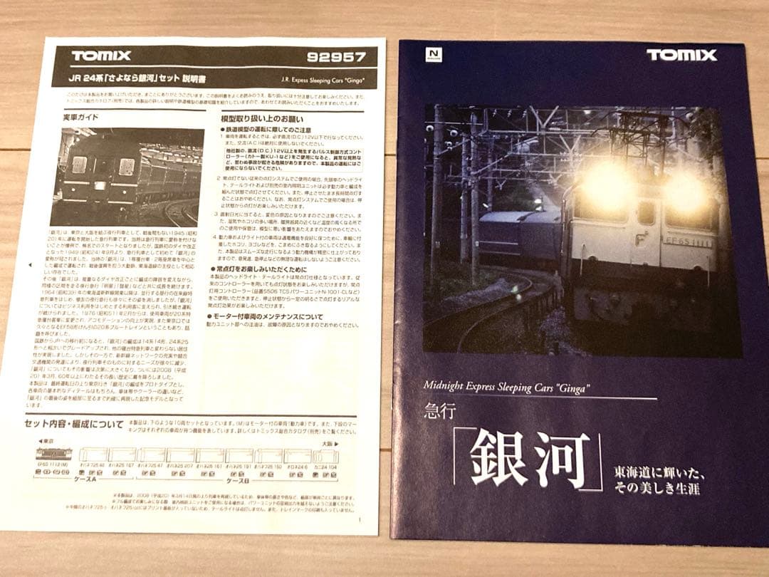 【限定品】TOMIX 92957 さよなら 銀河 セット