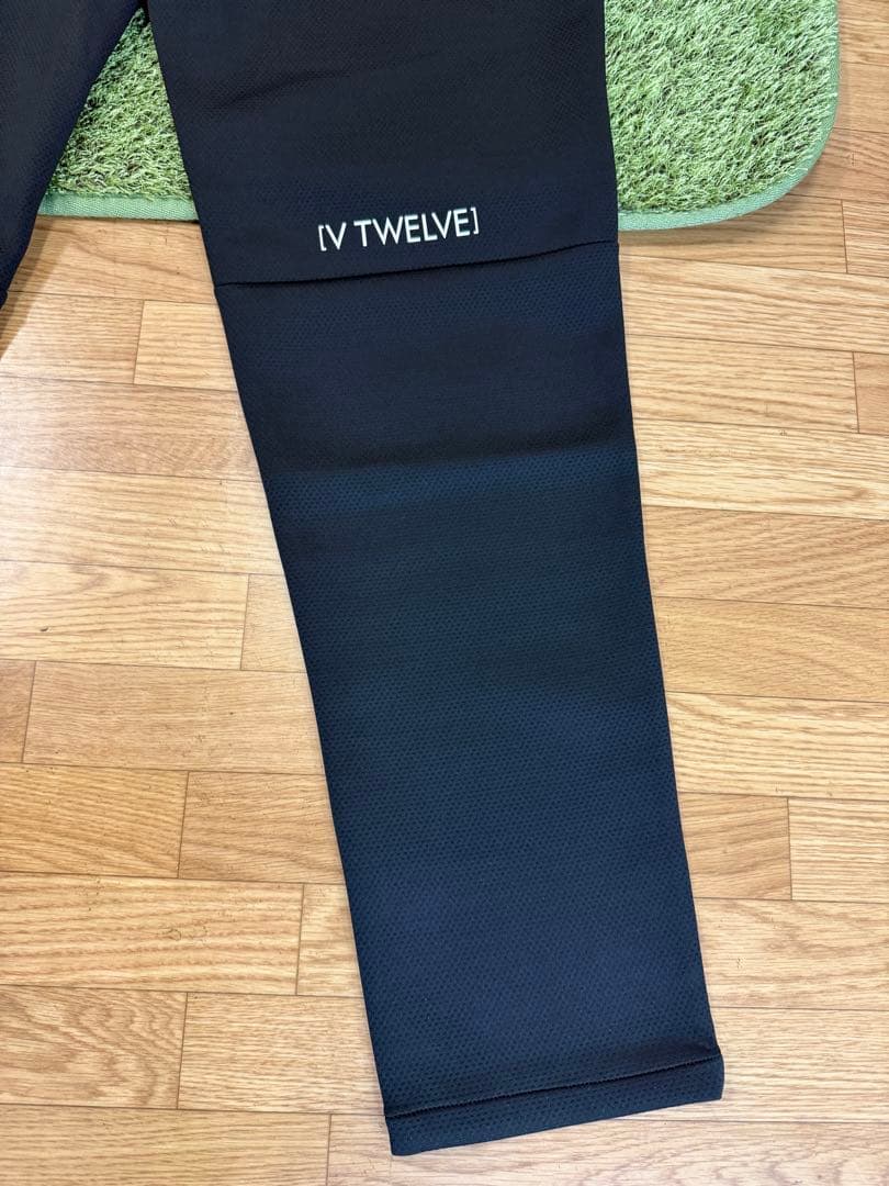新品正規品V12 メンズ GAME PANTS ダンボールニットストレッチパンツ