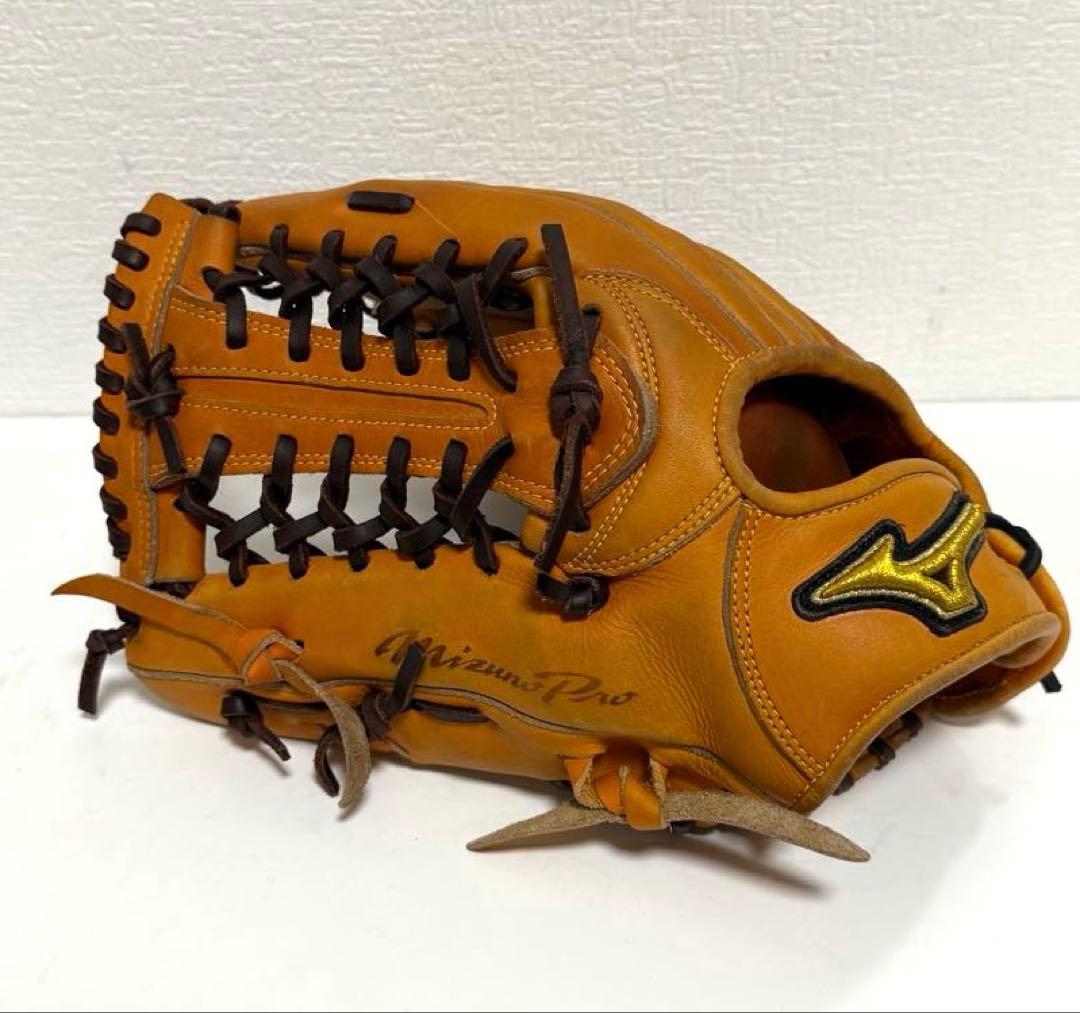 ミズノプロ　硬式外野手グラブ　キップレザー