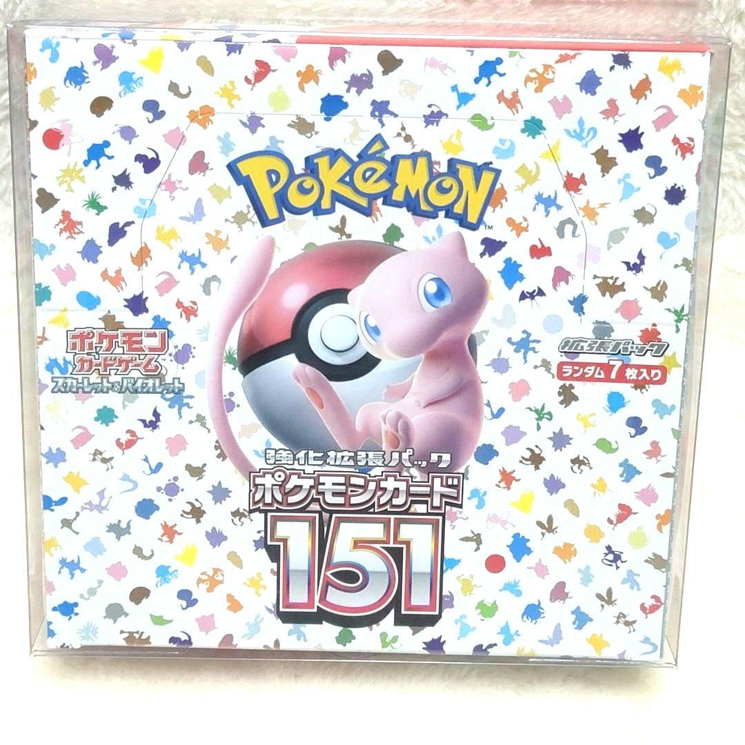 シュリンク付き ポケモンカード151 1BOX ボックス ポケカ 151