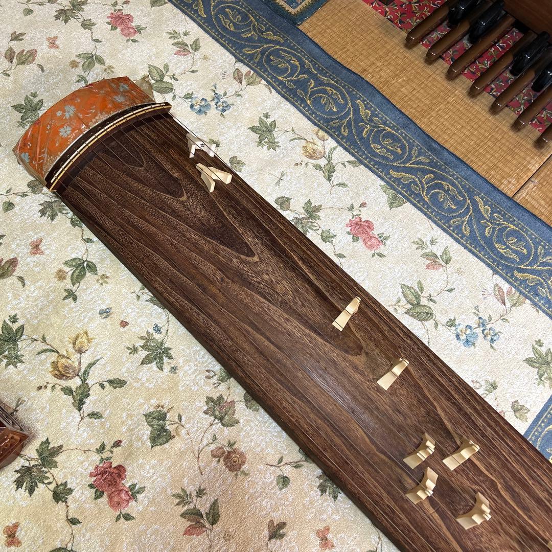 木製琴 13弦 ダークブラウン