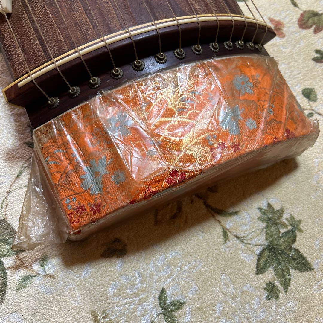 木製琴 13弦 ダークブラウン