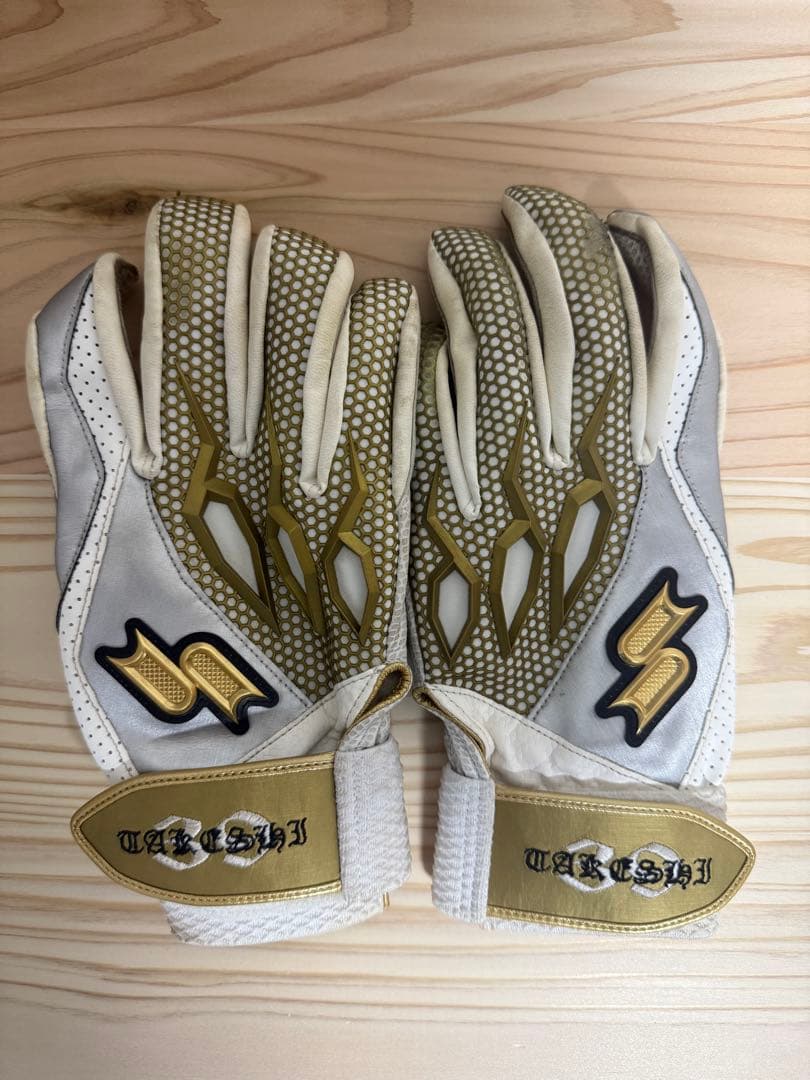 東京ヤクルトスワローズ　宮本丈　使用済　バッティング手袋