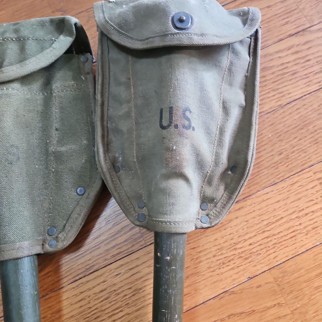 U.S.刻印 オリーブドラブ スコップ 2個セット