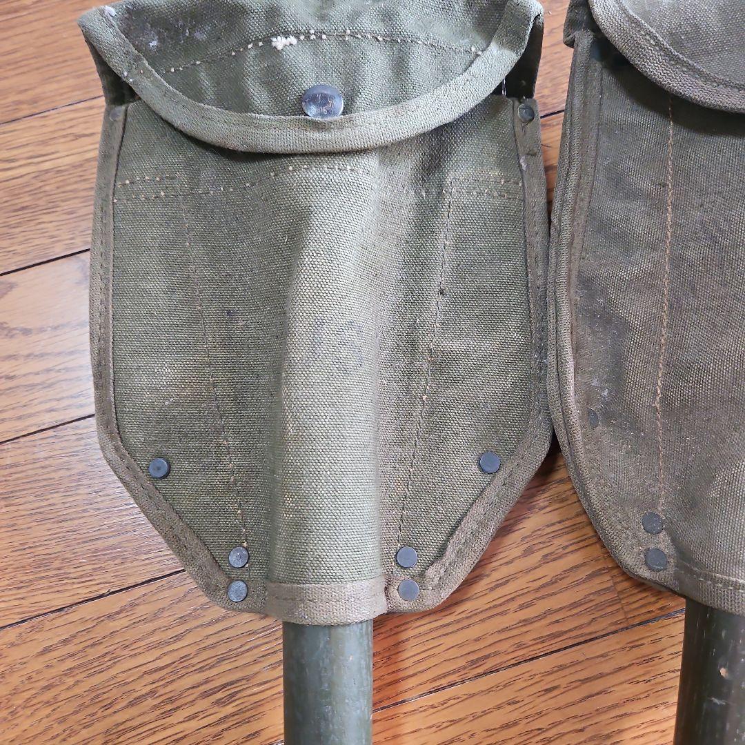 U.S.刻印 オリーブドラブ スコップ 2個セット