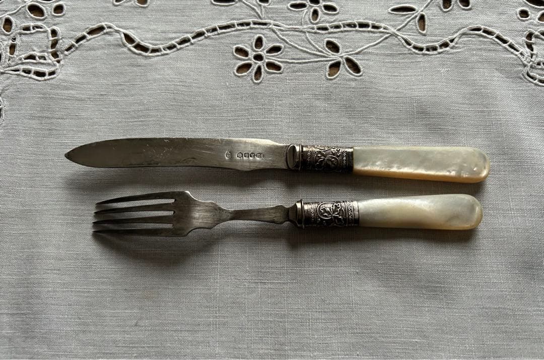 B アンティーク カトラリー3点セット