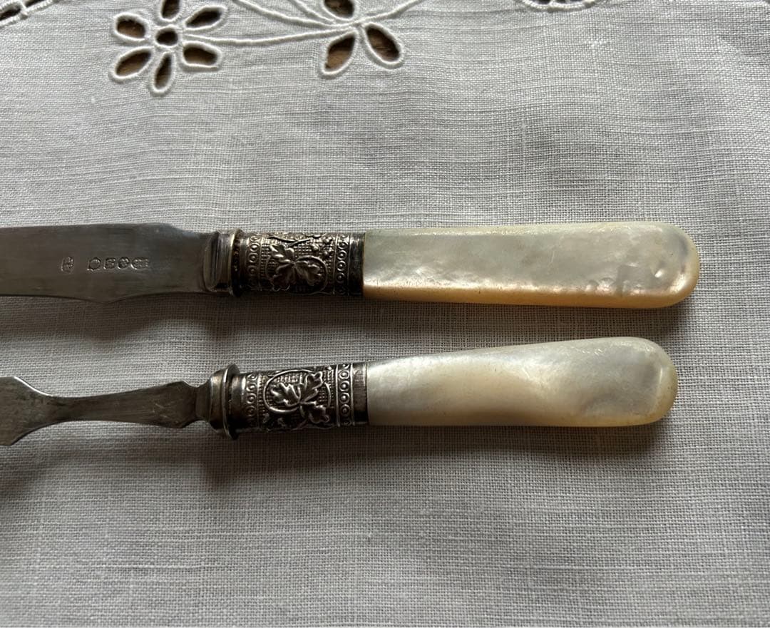 B アンティーク カトラリー3点セット