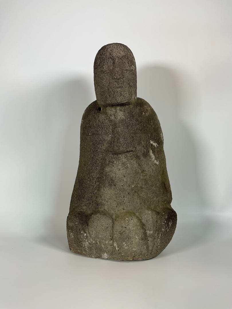 佐渡の石仏　地蔵　仏像　江戸時代　仏教美術　高さ約33cm