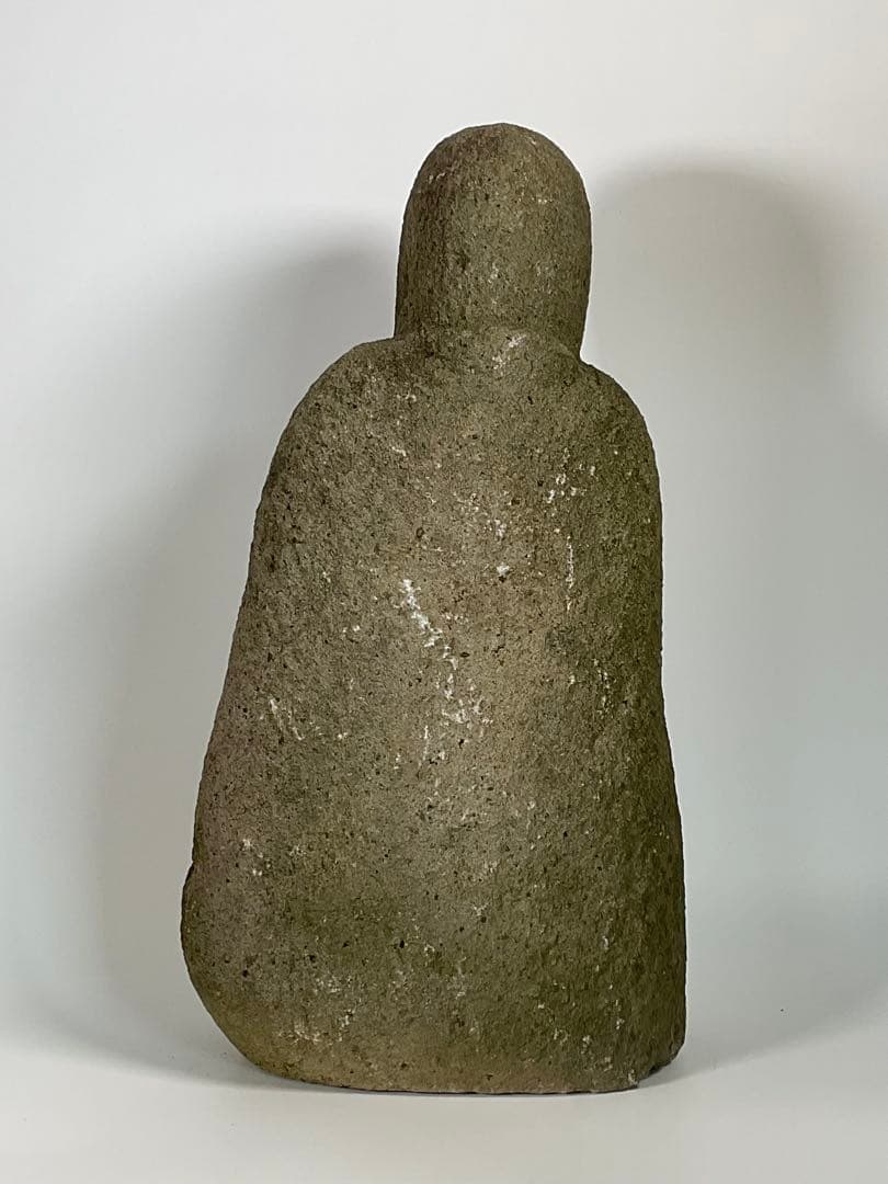 佐渡の石仏　地蔵　仏像　江戸時代　仏教美術　高さ約33cm