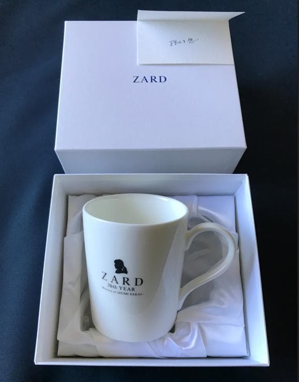 ★ZARD　坂井泉水　マグカップ「揺れる想い」