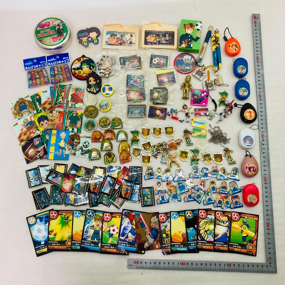 【大量まとめ★未使用品あり】イナズマイレブン キーホルダー ステッカー グッズ