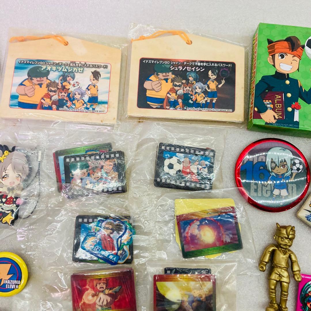 【大量まとめ★未使用品あり】イナズマイレブン キーホルダー ステッカー グッズ