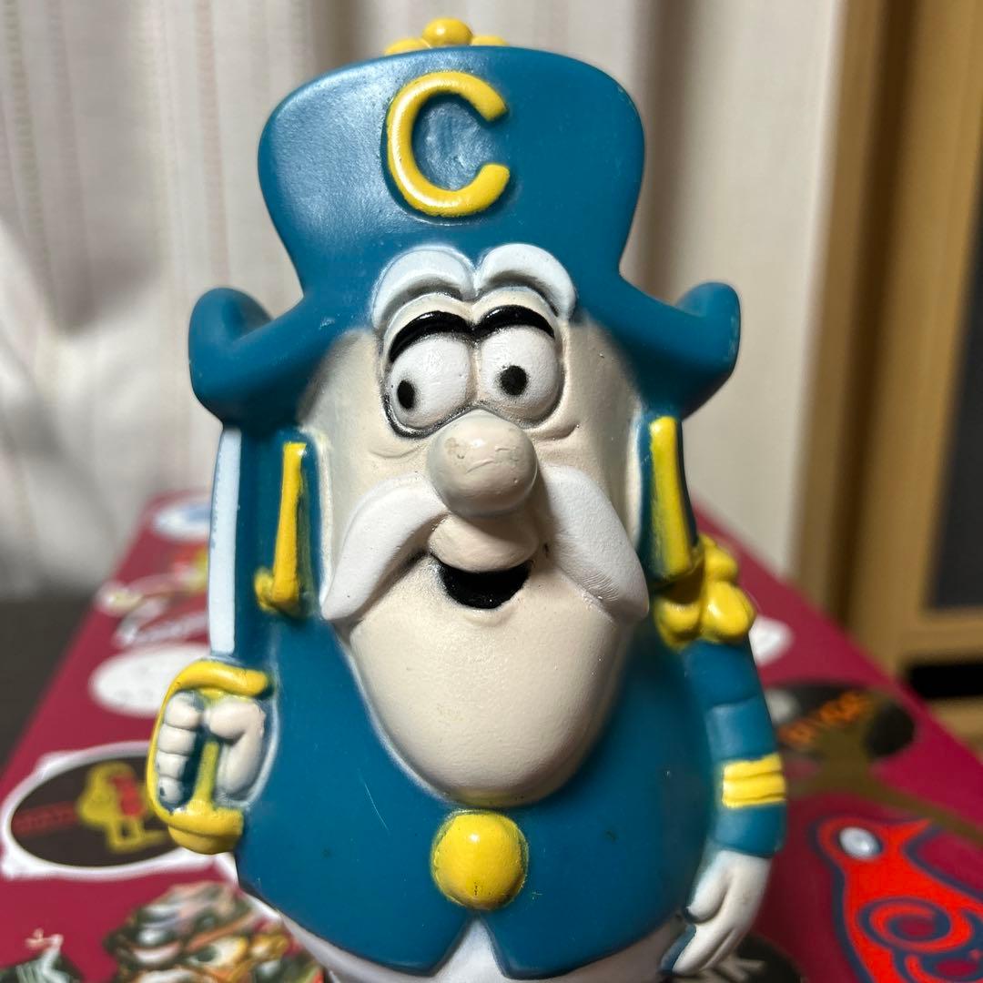 キャプテンクランチ　ソフビ　貯金箱　アドバタイジング　企業物