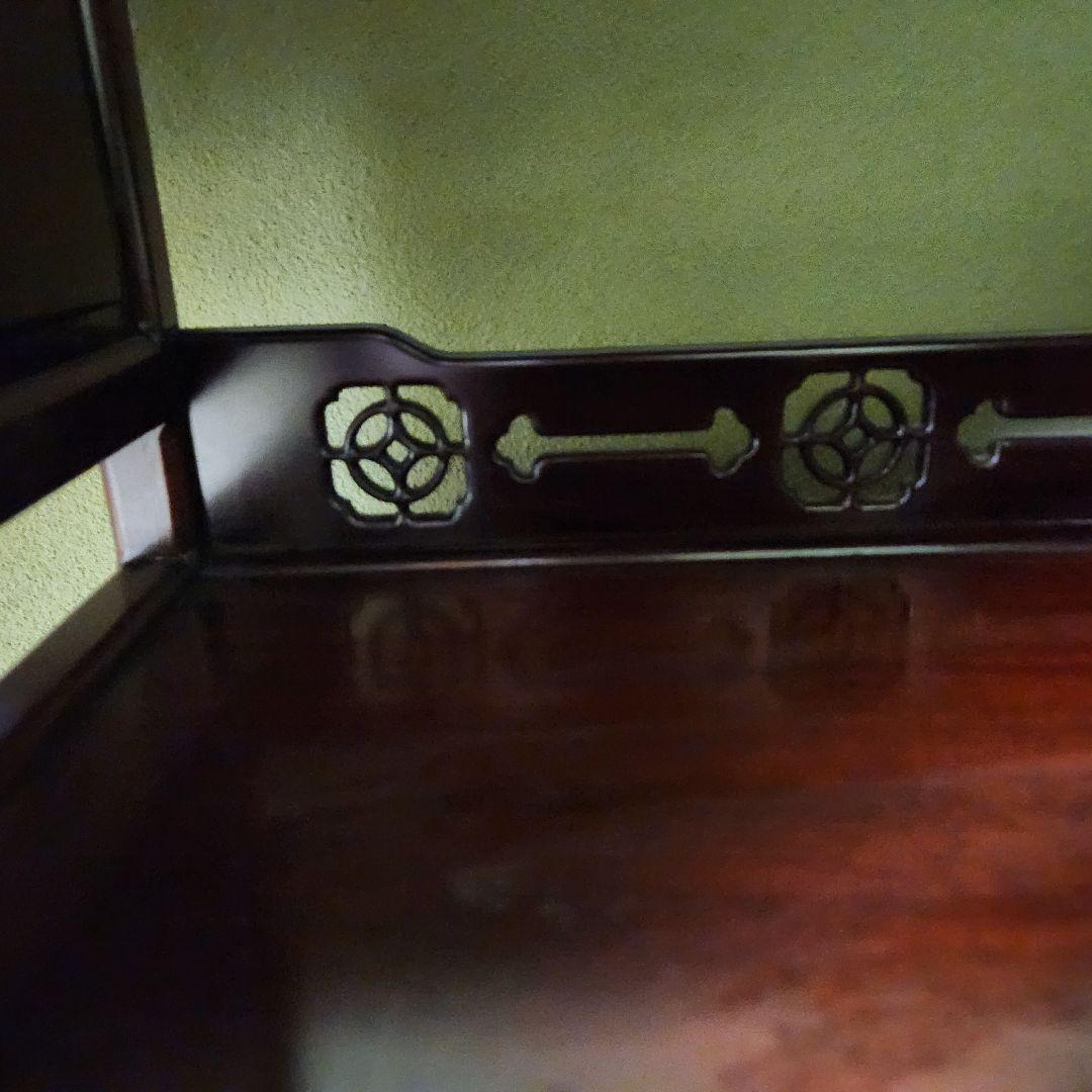 w【超美品】紫檀茶箪笥