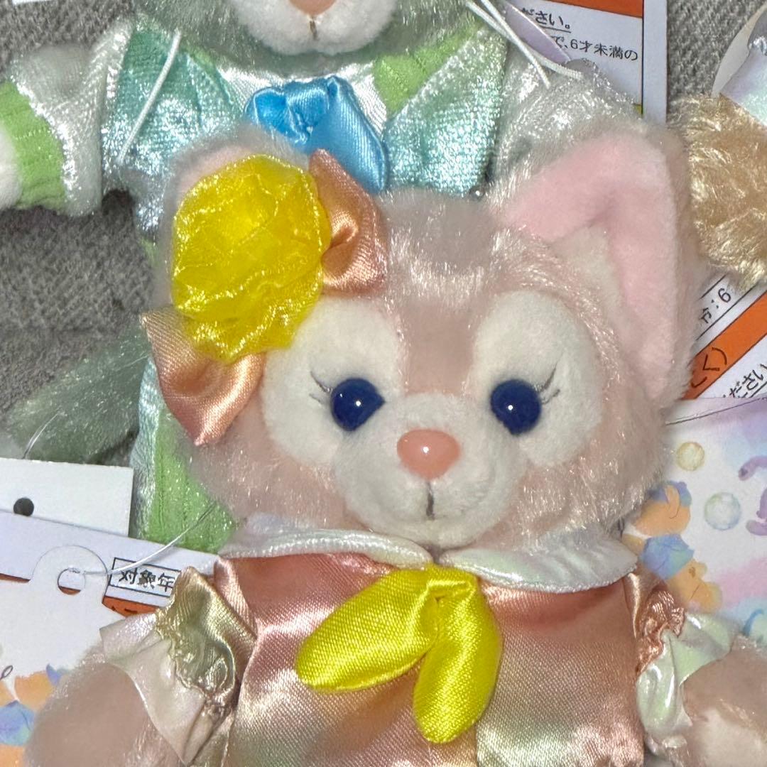 東京ディズニーシー　カラフルハピネス　ぬいぐるみバッジ　7体