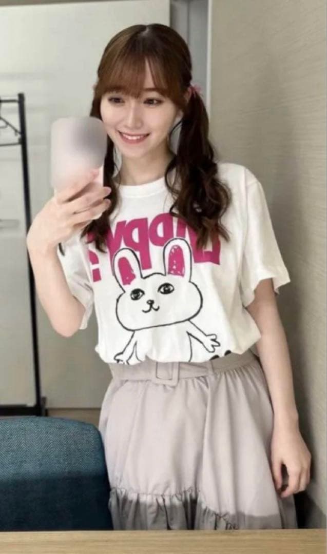 櫻坂46守屋麗奈れなっぴーTシャツ ラヴィット×ハードコアチョコレート