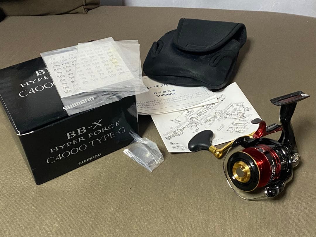 リール SHIMANO BB-X HYPER FORCE C4000 TYPE-G