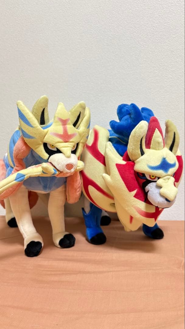 ポケモンセンター　ザシアン　ザマゼンタ　ぬいぐるみ　セット