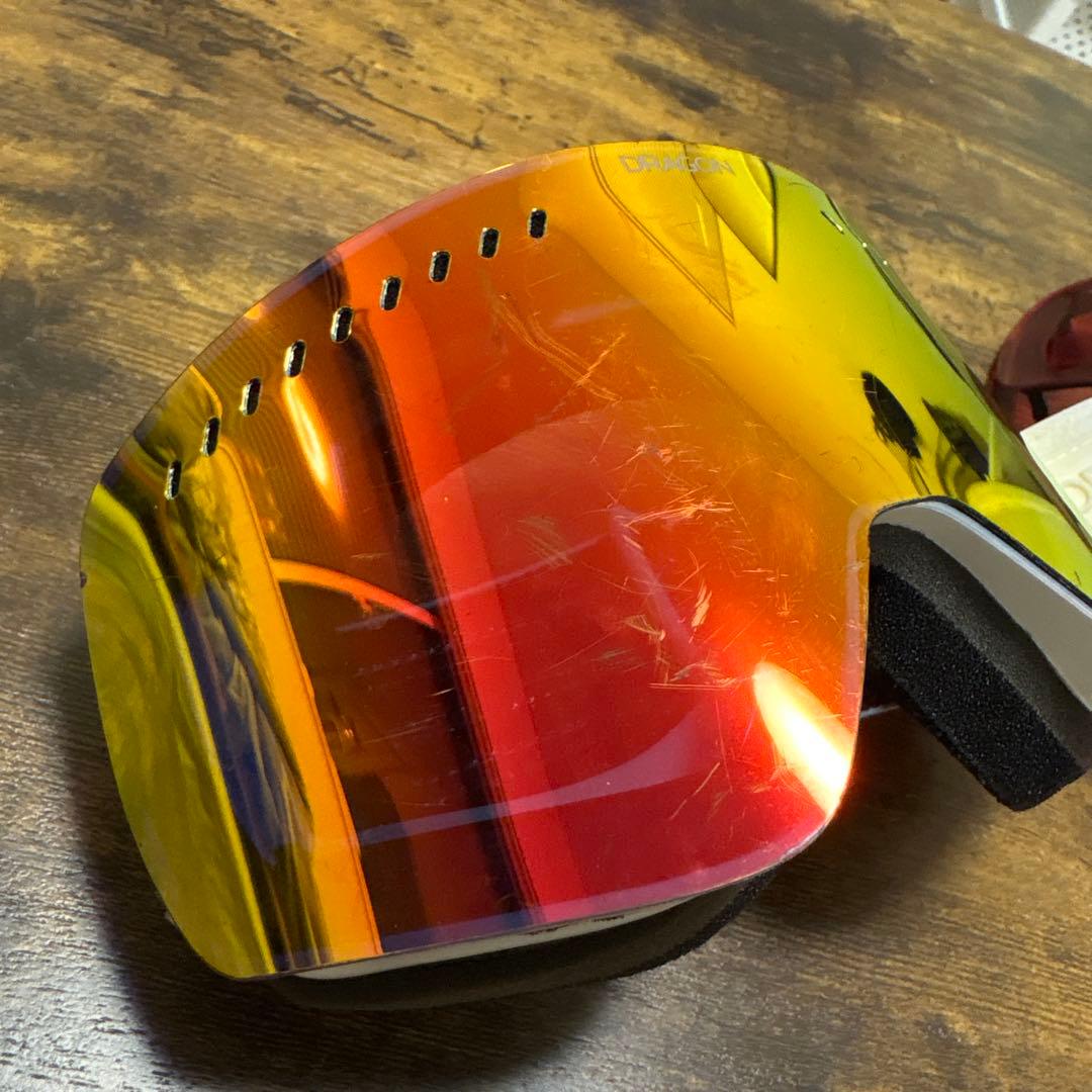 ドラゴン NFXs スノーゴーグル ルーマレンズ レンズ3枚