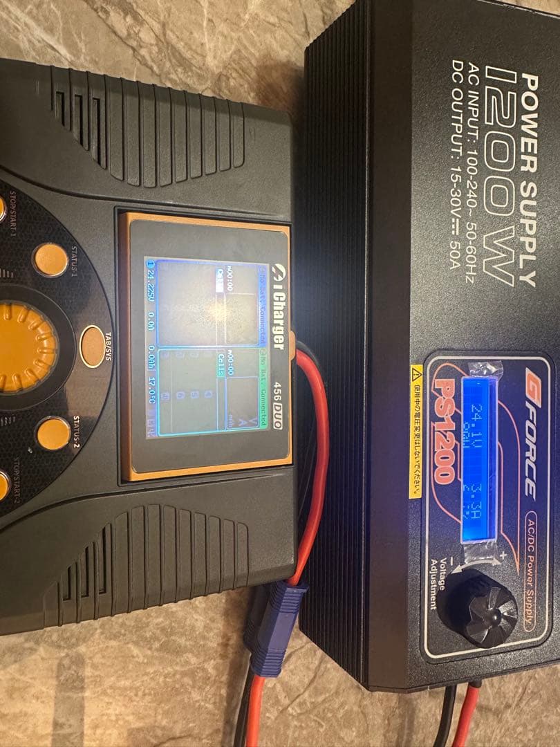 iCharger 456 充電器　1200W 安定化電源　セット