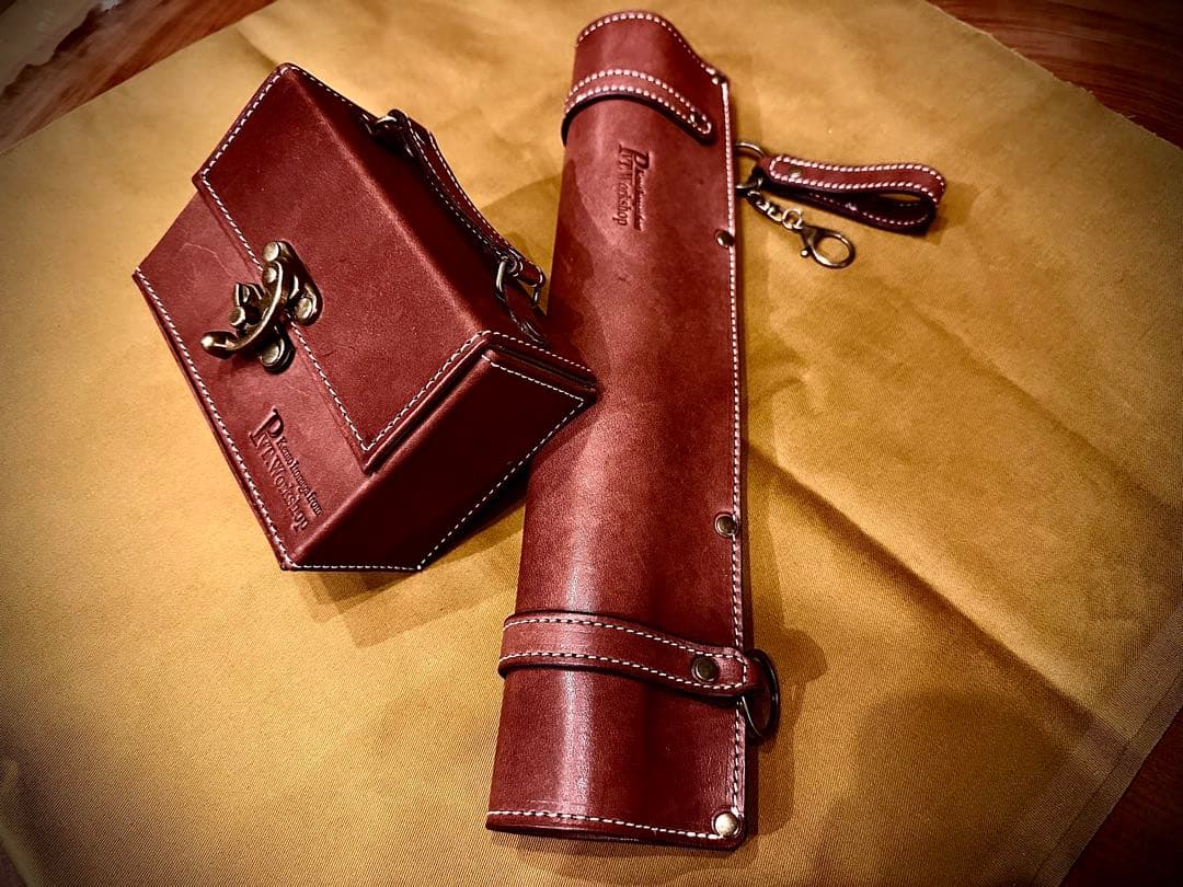 2月SALE品！Pvt.Workshop 極CL本革　デッキケース　プレマケース