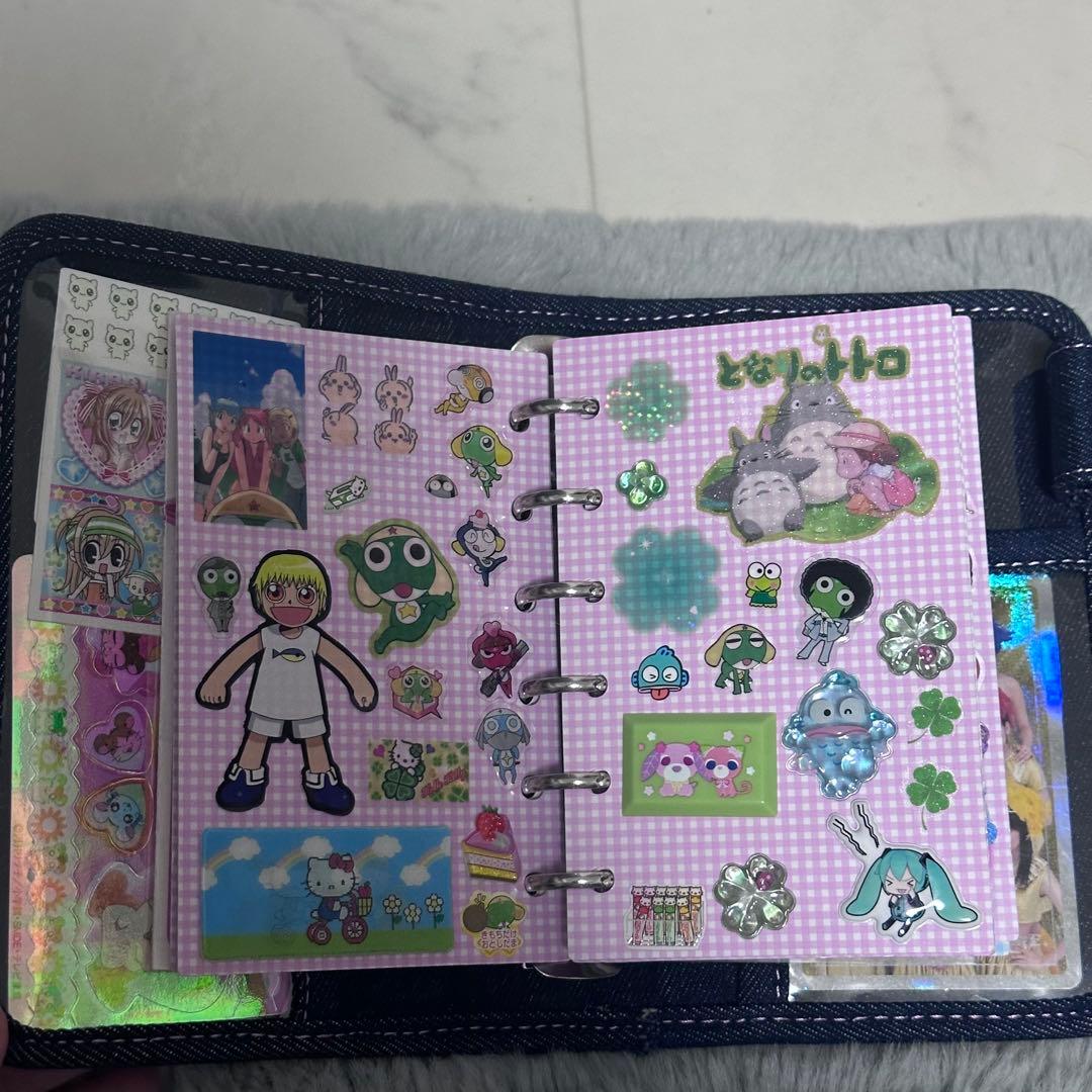 メリング　デニムバインダー Sweet Strawberry