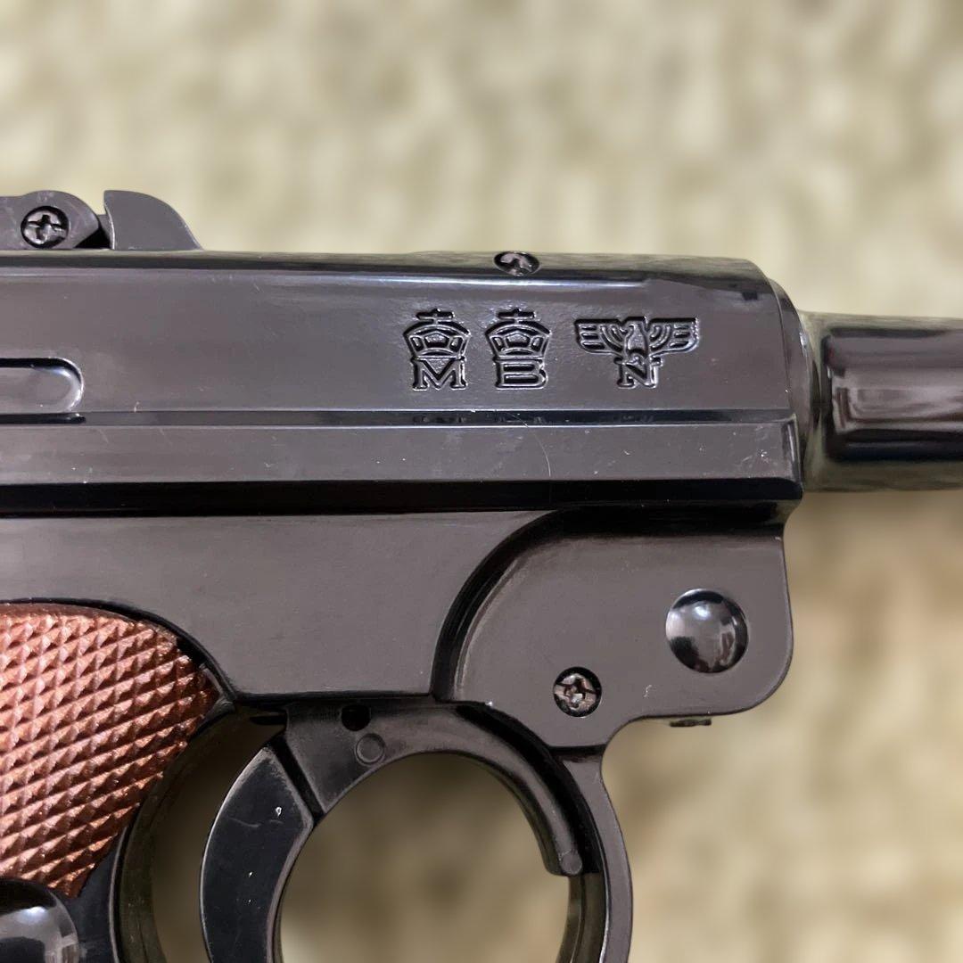 当時物 美品 東京マルイ ルガーP08 LUGER P.08 完成品 エアーガン