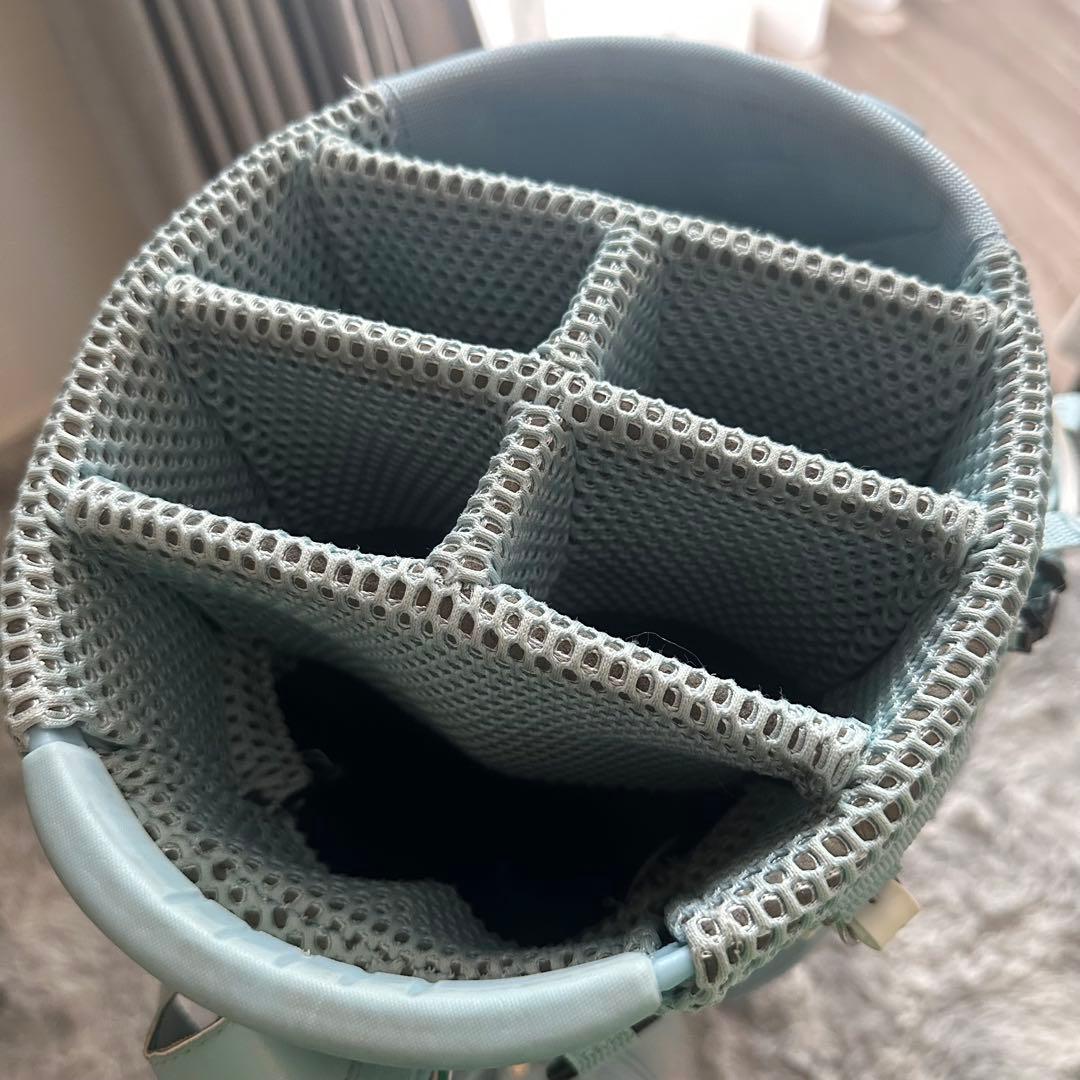 【完売】パーリーゲイツ キャディーバック　スタンド式　ブルー　70,400円