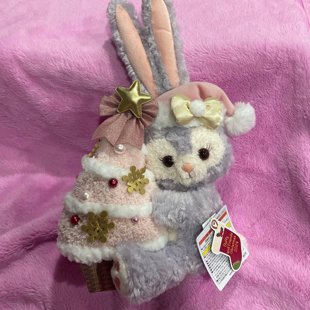 ダンシングスノーフレークス　ダッフィー　ステラルー　リーナベル　ぬいぐるみバッジ