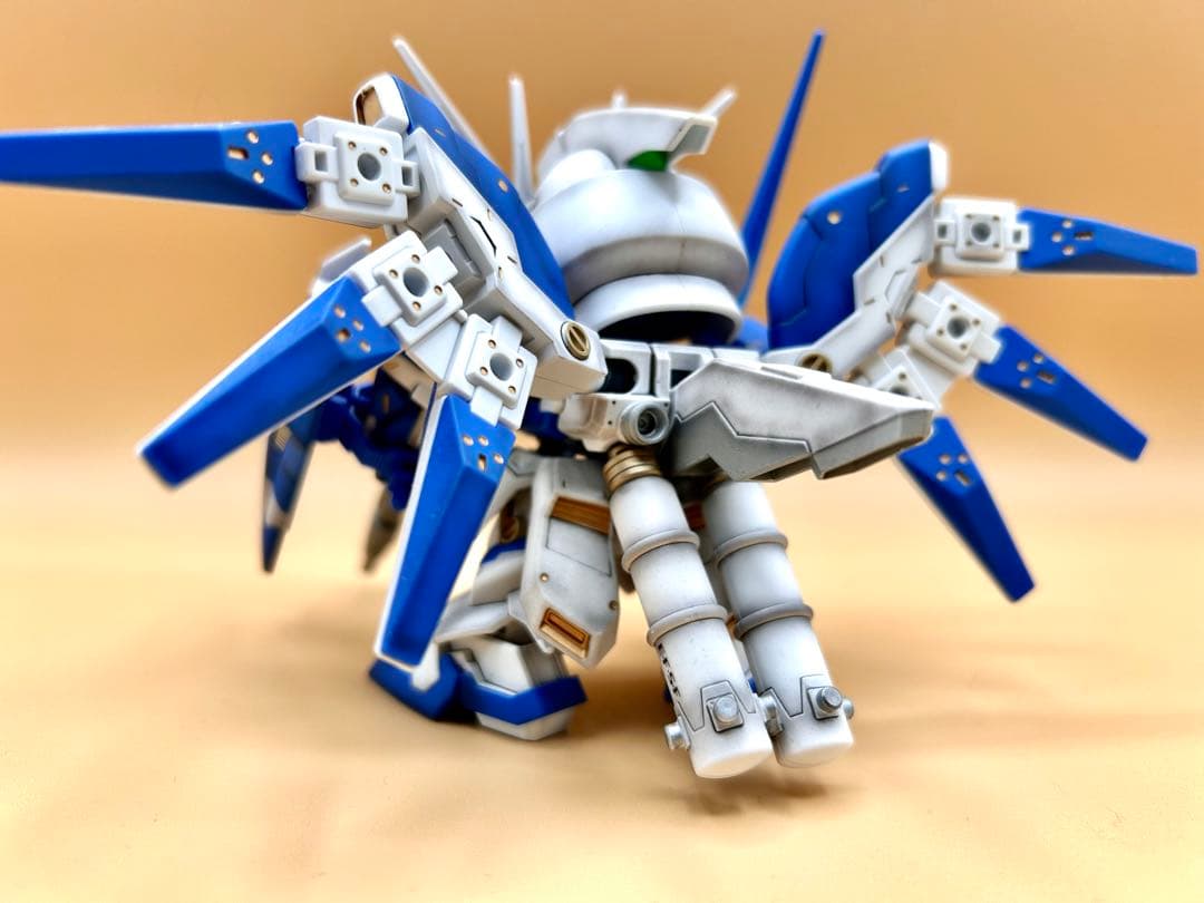 SD　Ｈｉ-ν　ガンダム　BB戦士　384 ハイニュー　Ｈｉν　塗装完成品