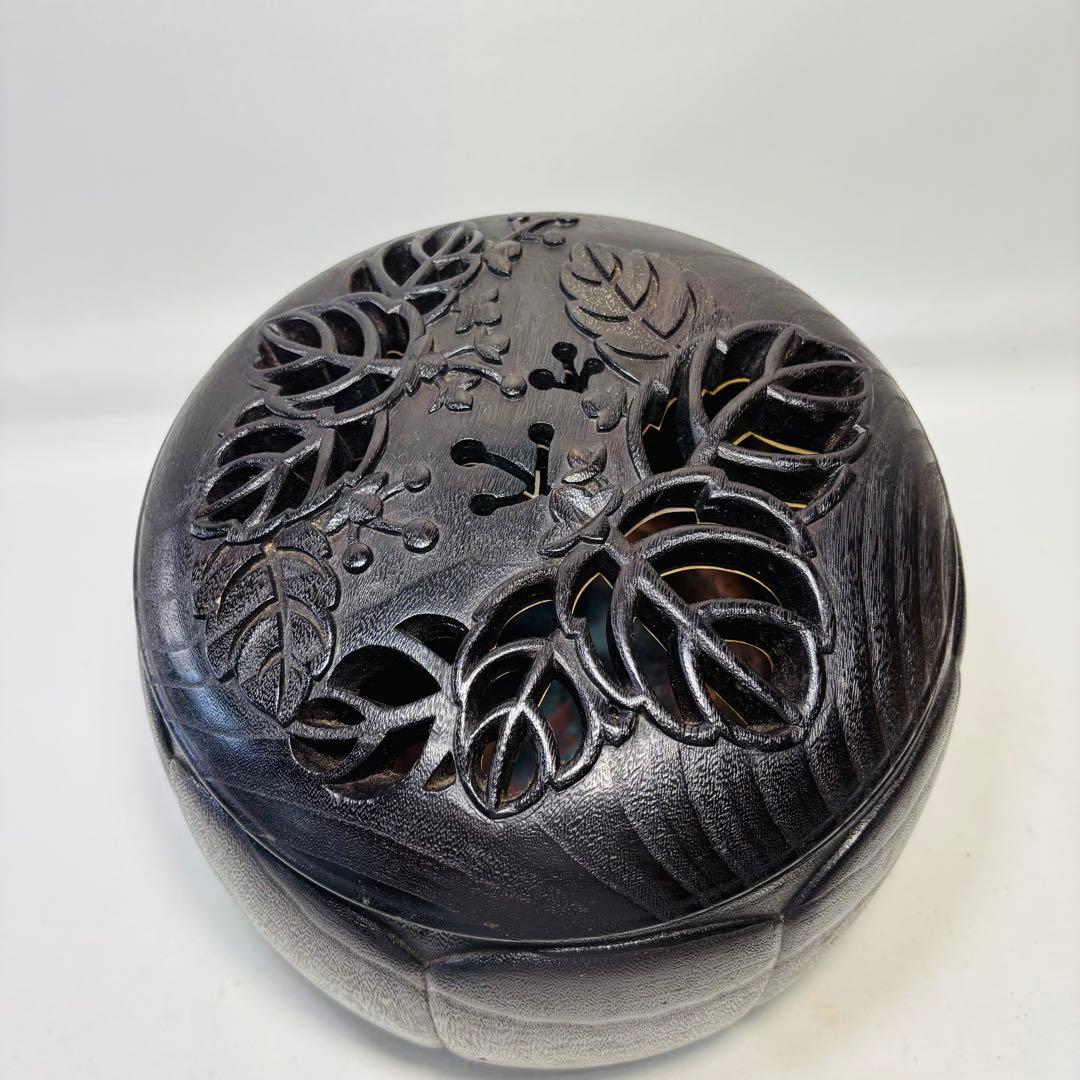 平安清鳳作　菊桐　手焙　②