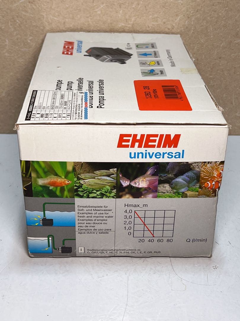 EHEIM universal 2400 ポンプ 1260 50Hz