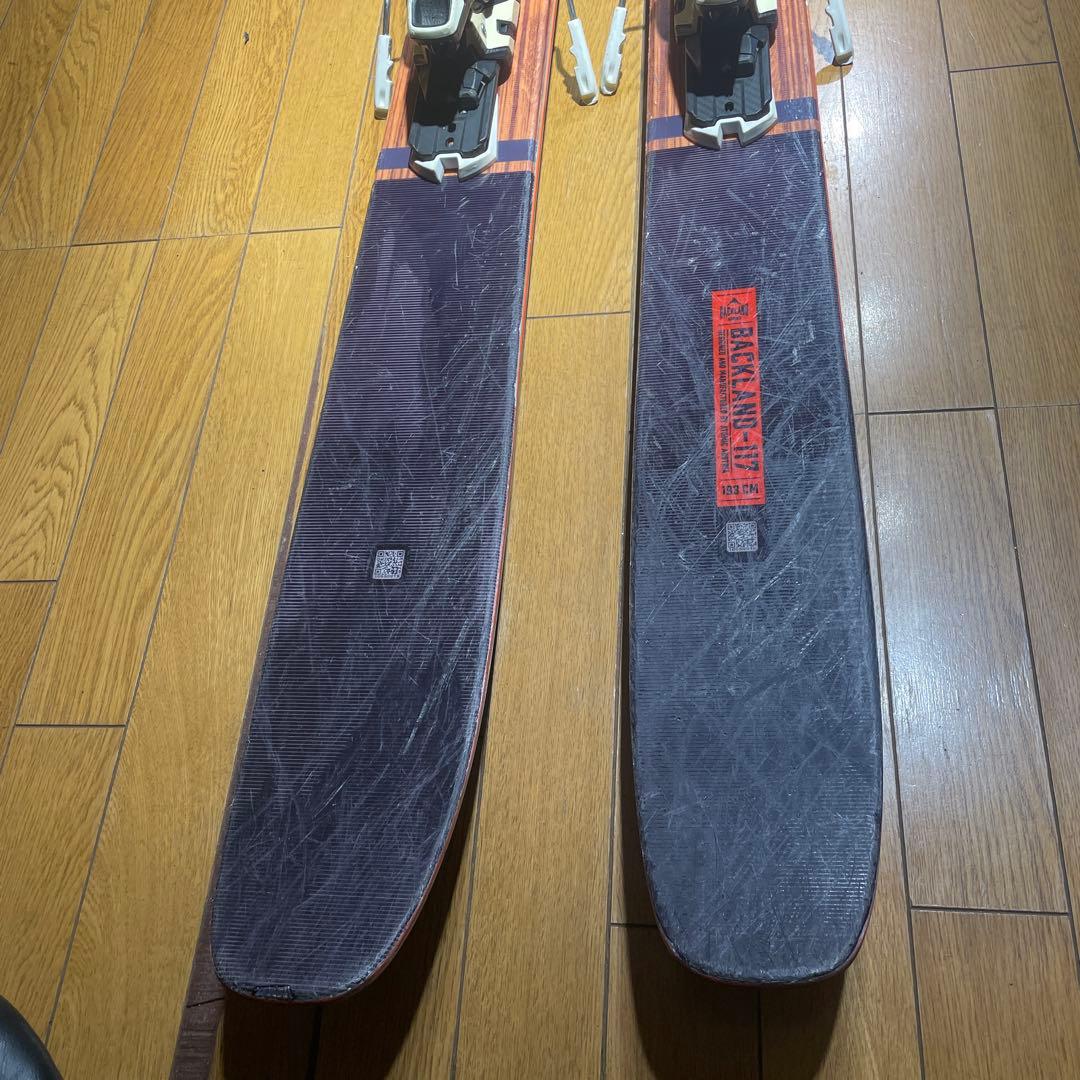 名機atomicアトミックBACKLAND 117&金具セット　パウダーマシン