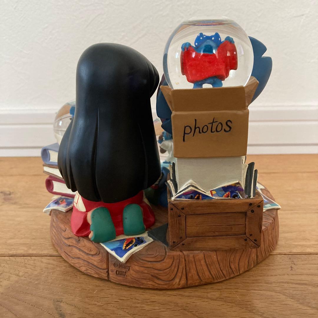 ☆レア☆ リロ＆スティッチ　スノードーム　ディズニーオークション限定500