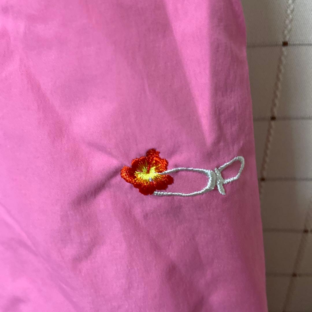 OP スノーボードウェアセット ホワイト ピンク 11号　中古品