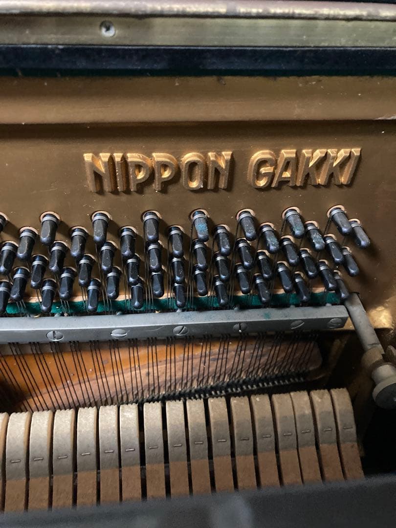 YAMAHA アップライトピアノ 鏡面仕上げ 1960s ビンテージピアノ