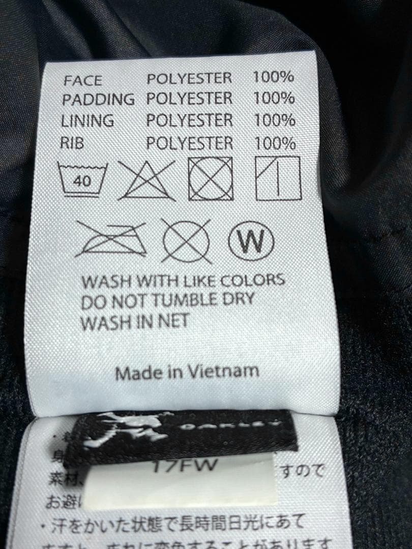 【早い者勝ち✨】オークリー スカル メンズ 中綿 ロングコート ベンチコート M