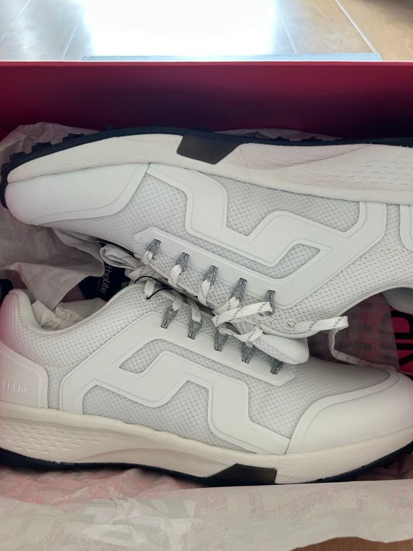 J.LINDEBERG ホワイト ゴルフシューズ