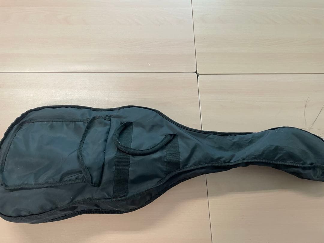 シャーベル エレキギター ブラック ギターケース付き