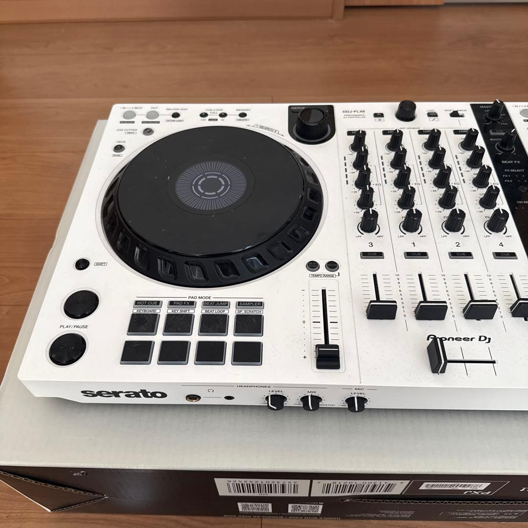 【ロネル】Pioneer DJ DDJ-FLX6-White