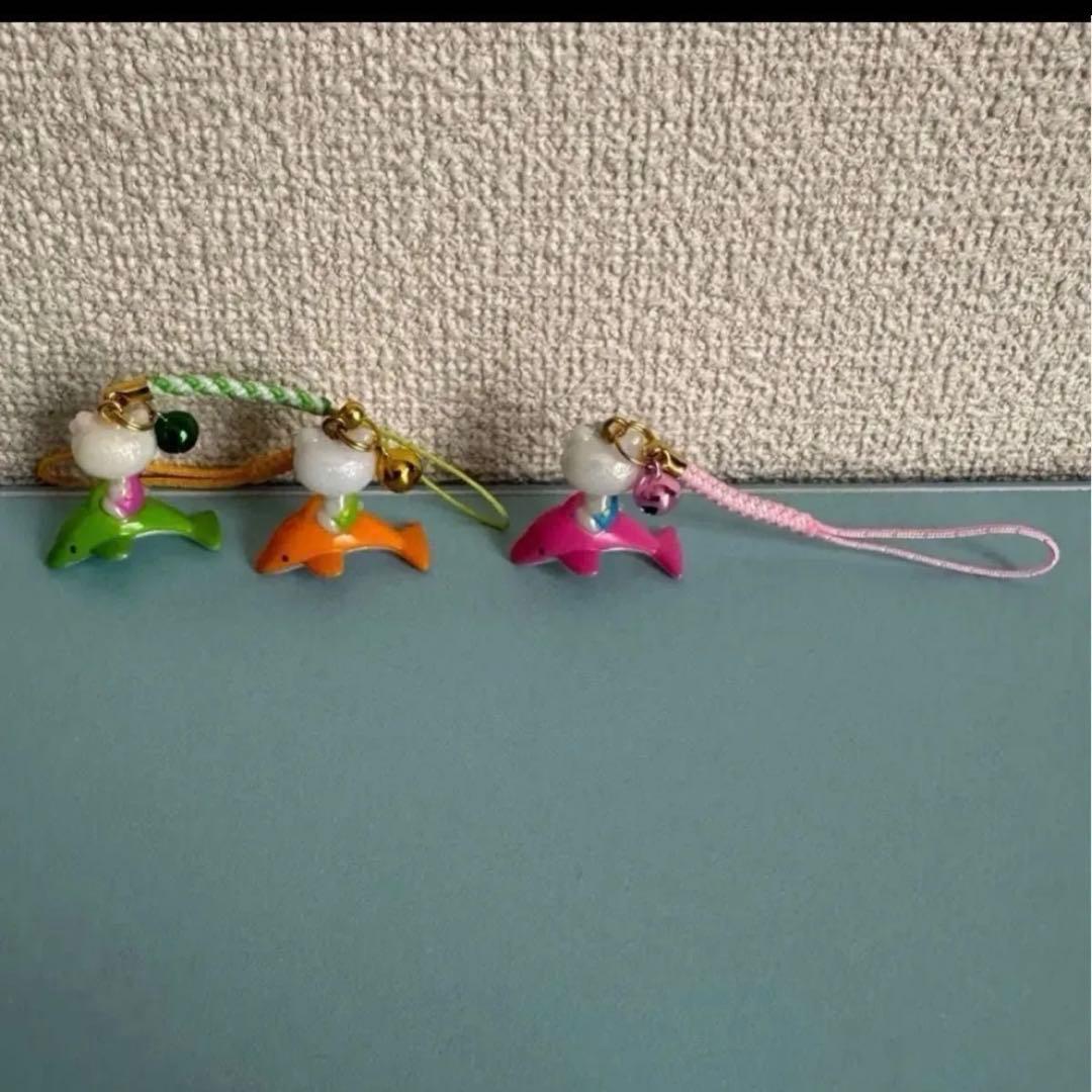 アミューズメント限定！キティストラップ、根付け8点セット！＋おまけ付き！