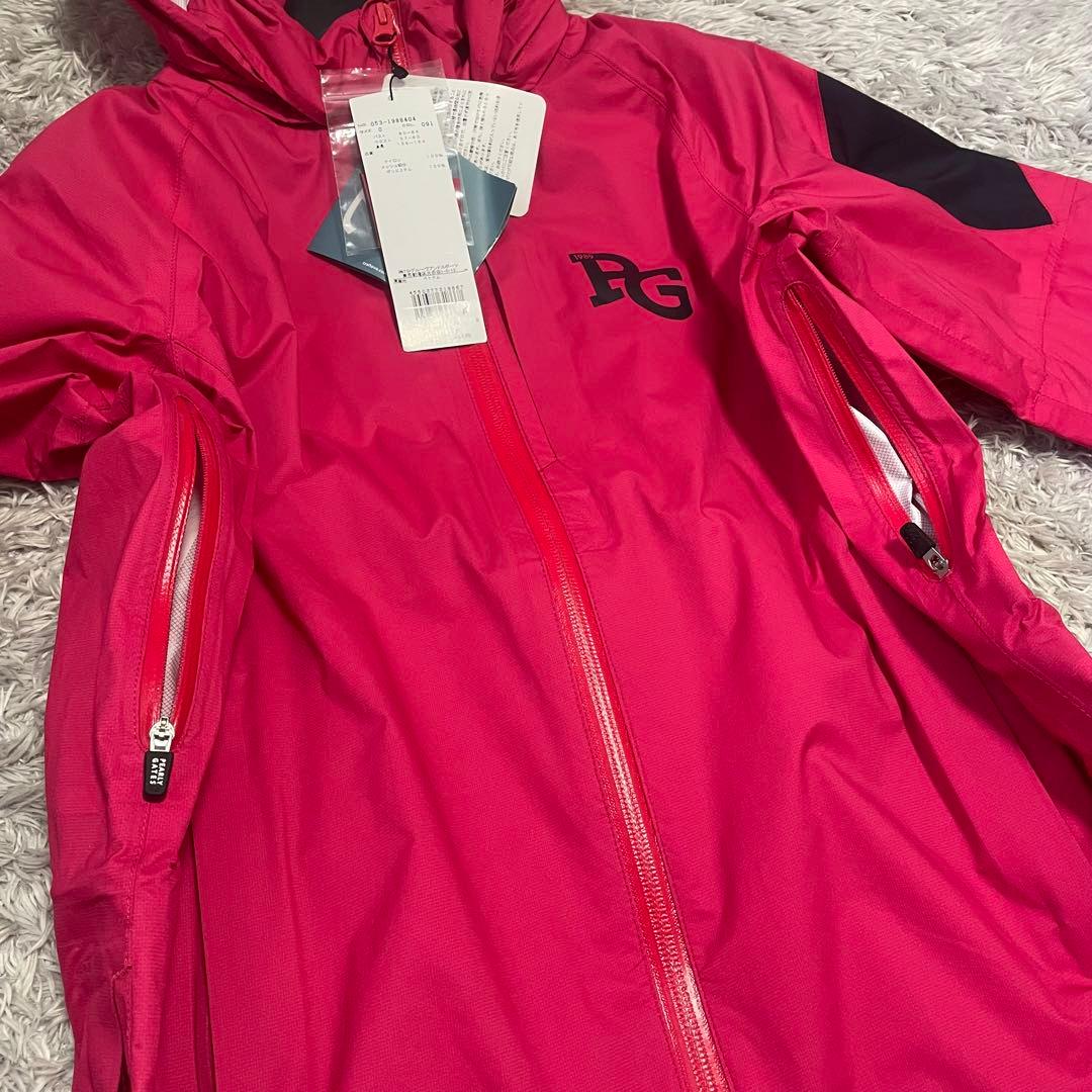 新品タグ付　パーリーゲイツ 4way レインジャケット AQUAX 撥水防水透湿
